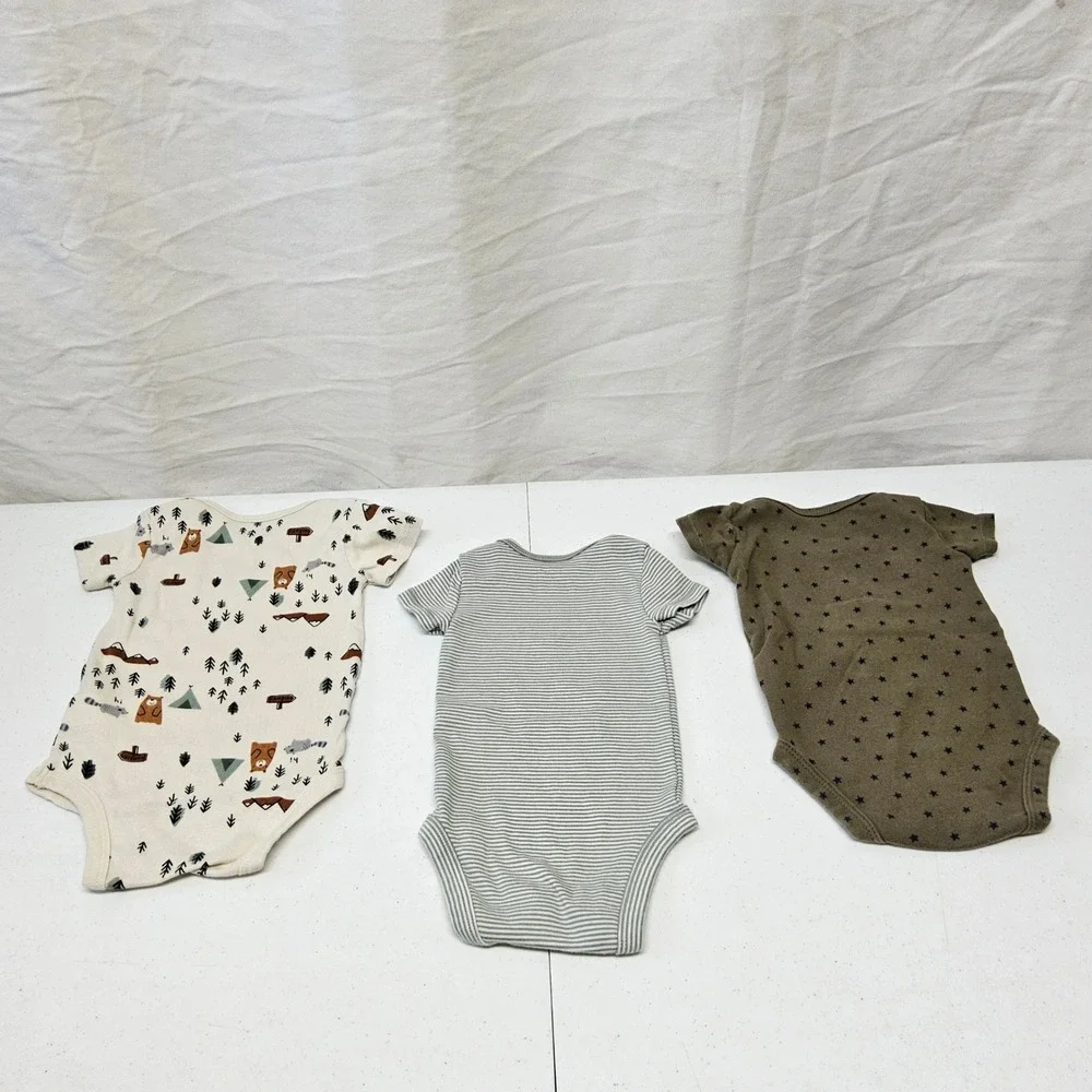 Carter's Old Navy Baby Boy Clothes Bundle 3 Months Hoodie Gauze 5pc